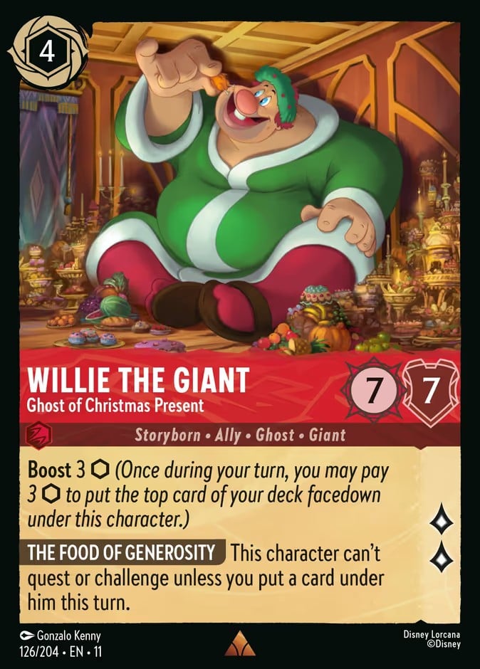 Willie the Giant - Ghost of Christmas Present - Image 1
