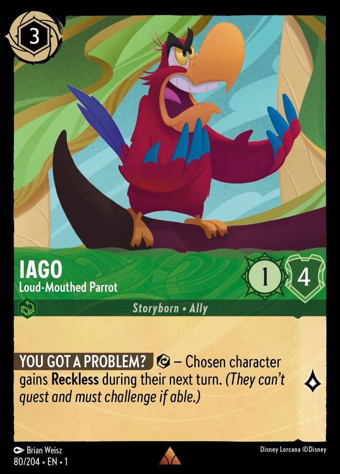 Iago - Loud-Mouthed Parrot - Image 1