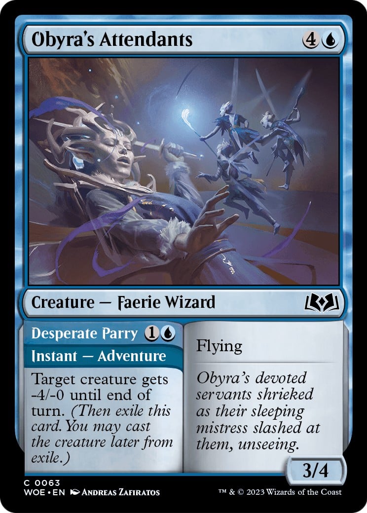 Obyra's Attendants // Desperate Parry - Image 1
