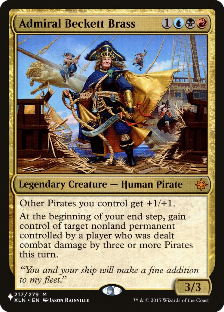 Admiral Beckett Brass - Image 1
