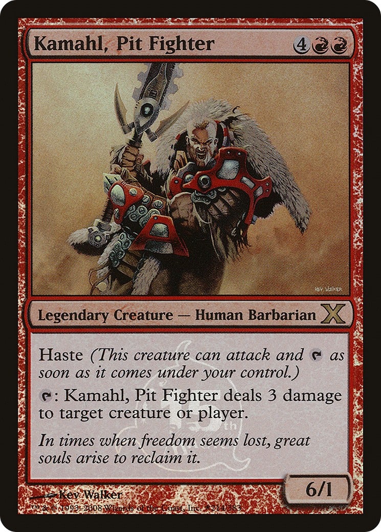Kamahl, Pit Fighter - Image 1