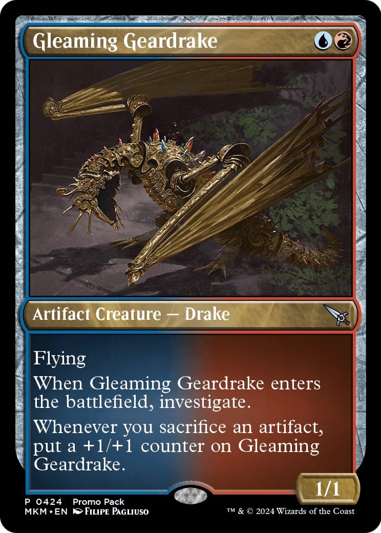 Gleaming Geardrake - Image 1