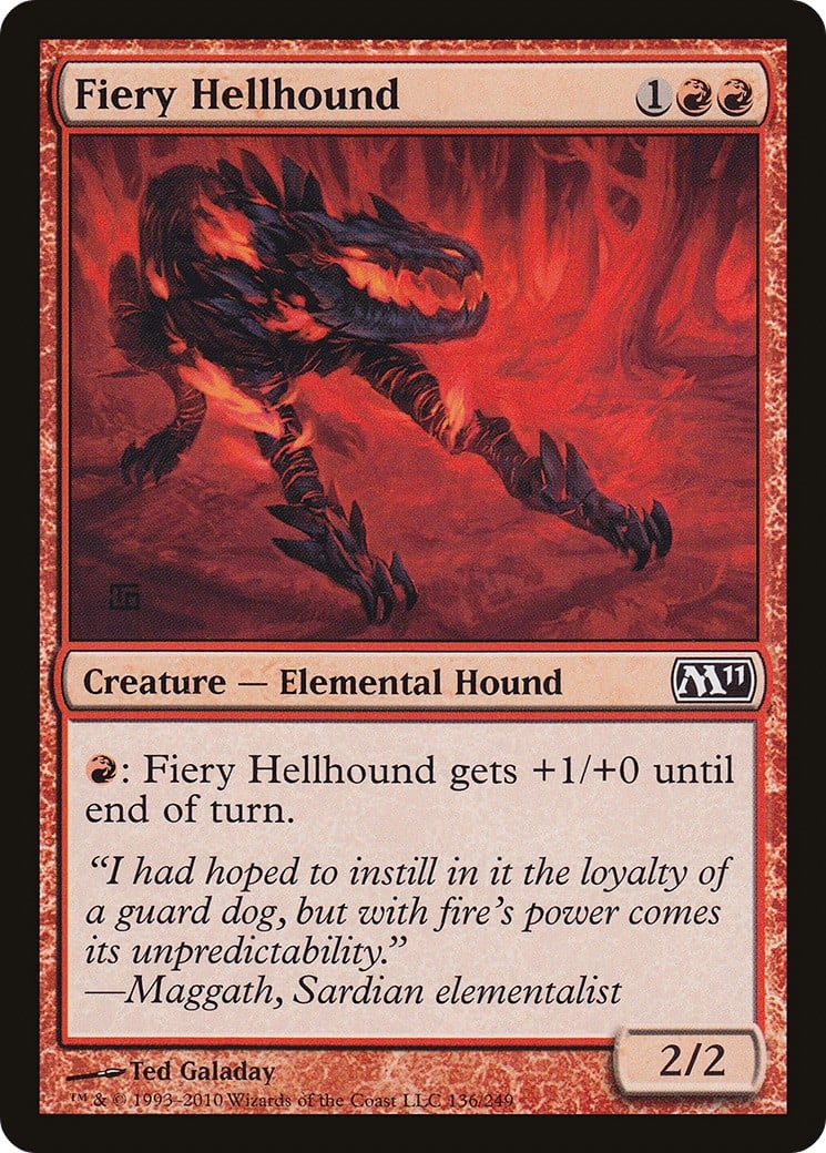 Fiery Hellhound - Image 1