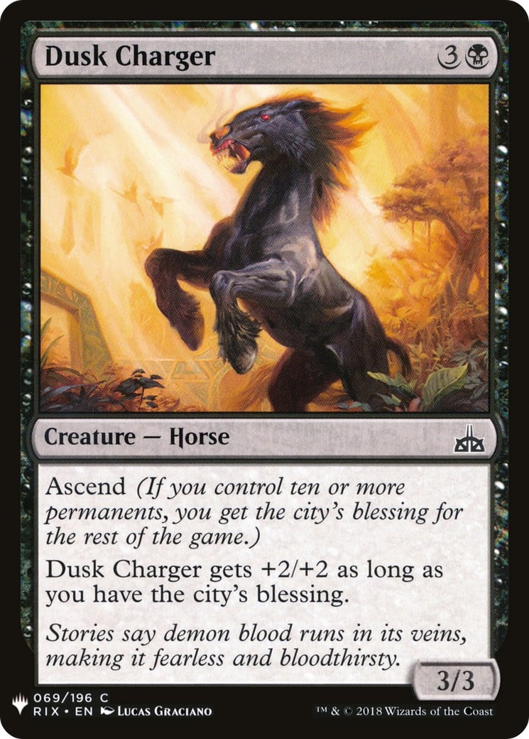 Dusk Charger - Image 1