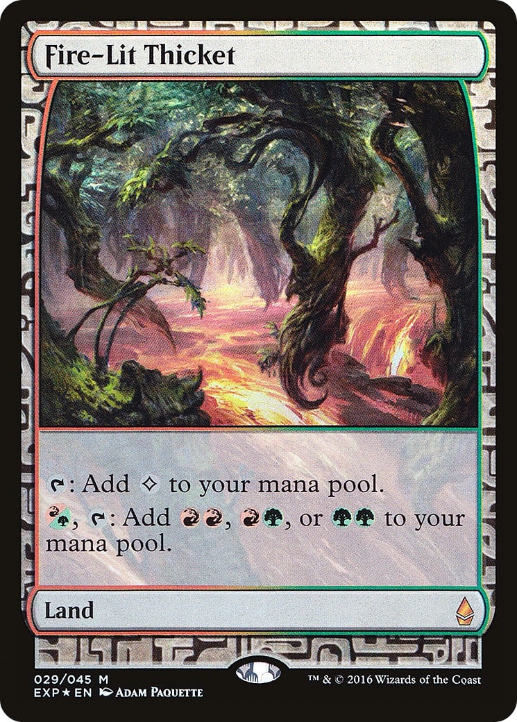 Fire-Lit Thicket - Image 1