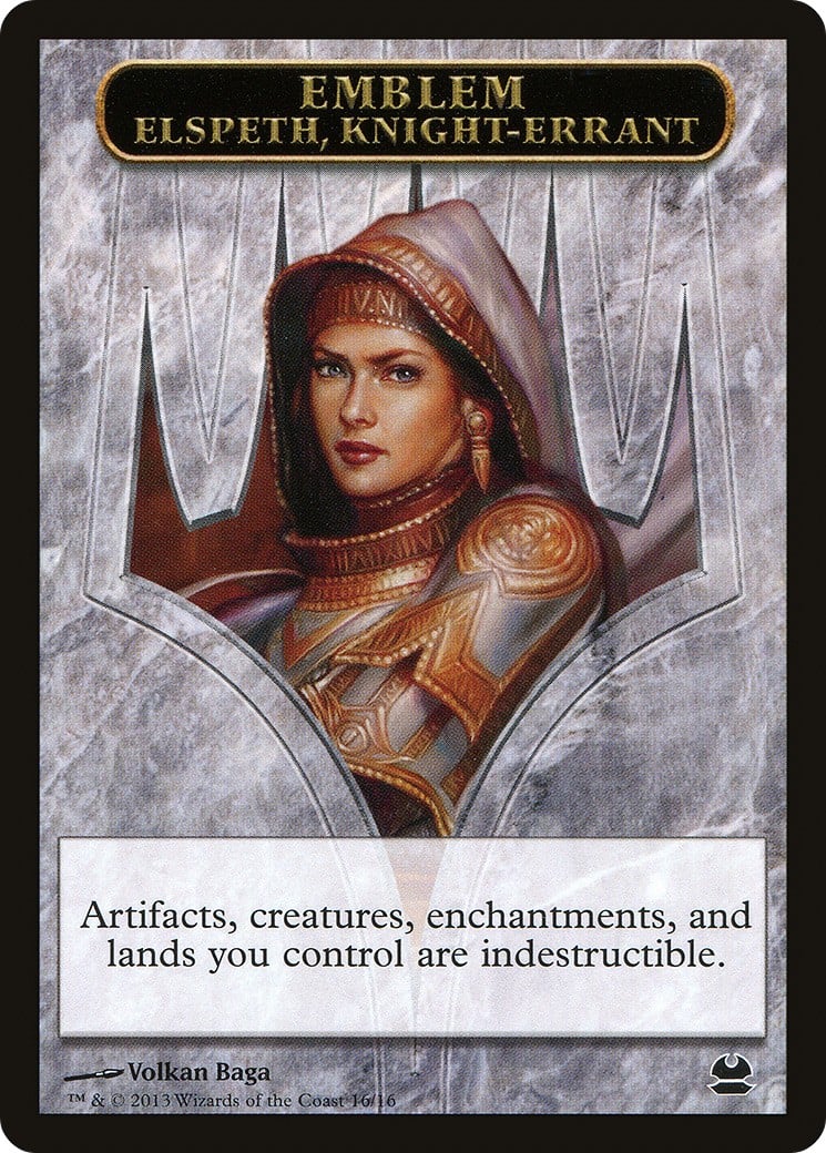 Elspeth, Knight-Errant Emblem - Image 1