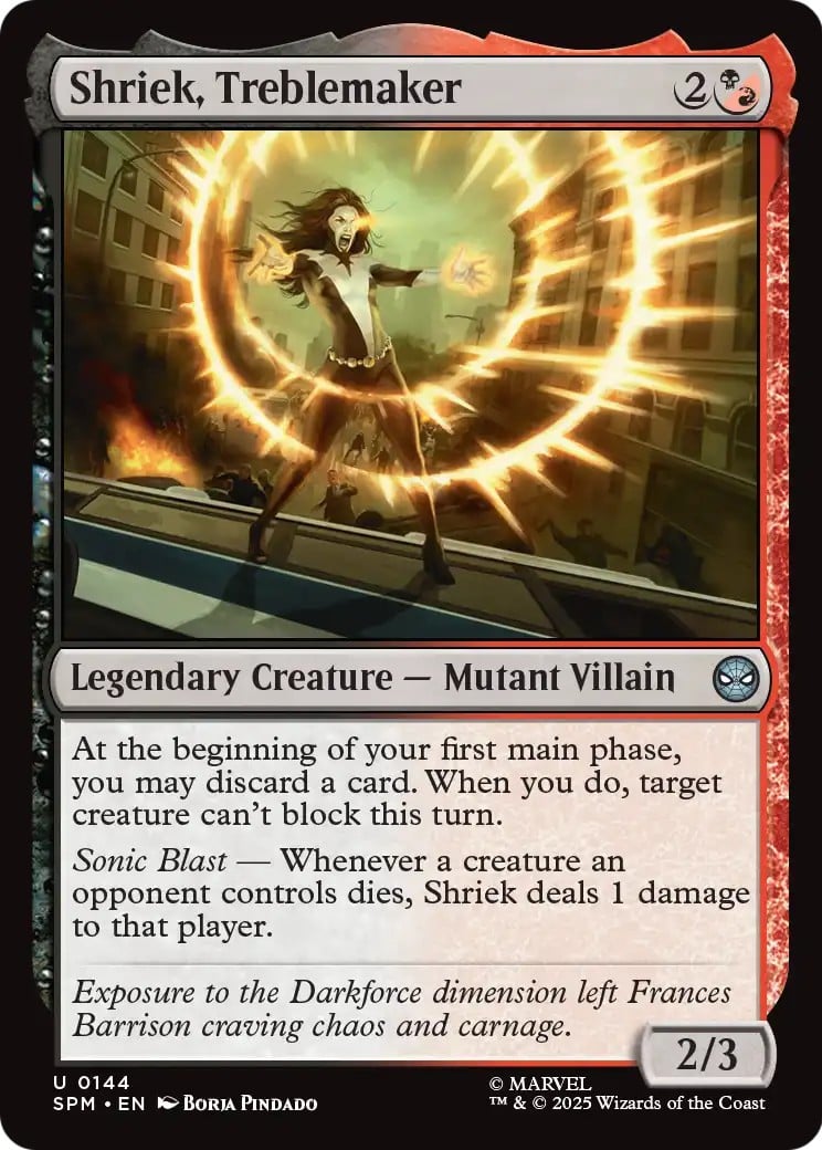 Shriek, Treblemaker - Image 1