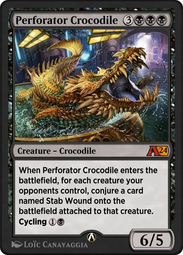 Perforator Crocodile - Image 1