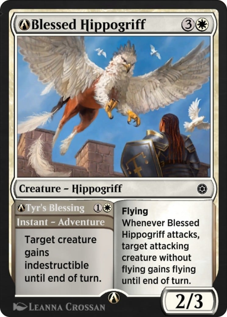 A-Blessed Hippogriff // A-Tyr's Blessing - Image 1