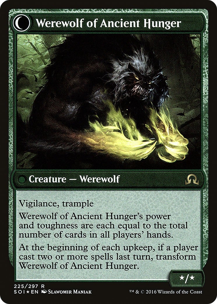 Sage of Ancient Lore // Werewolf of Ancient Hunger thumbnail 2