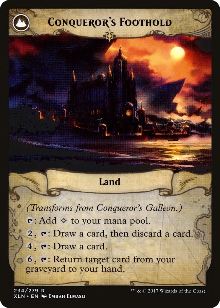 Conqueror's Galleon // Conqueror's Foothold thumbnail 2