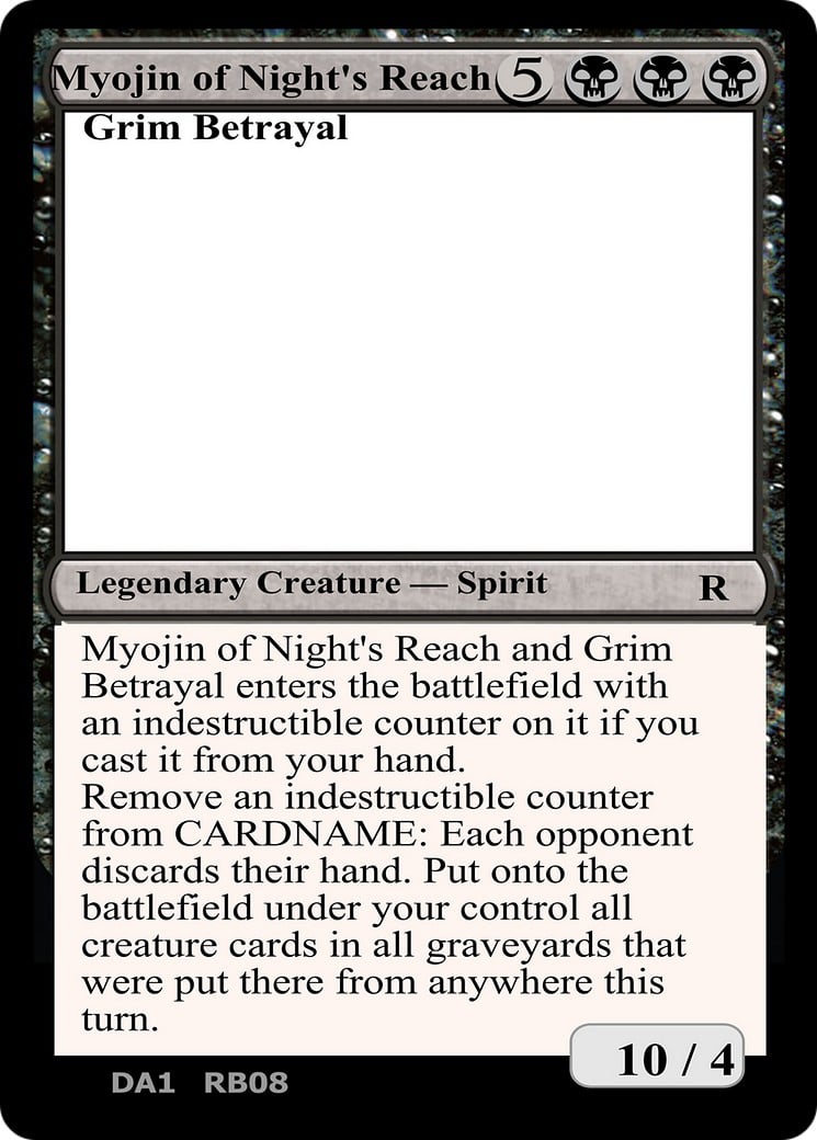 Myojin of Night's Reach and Grim Betrayal - Image 1