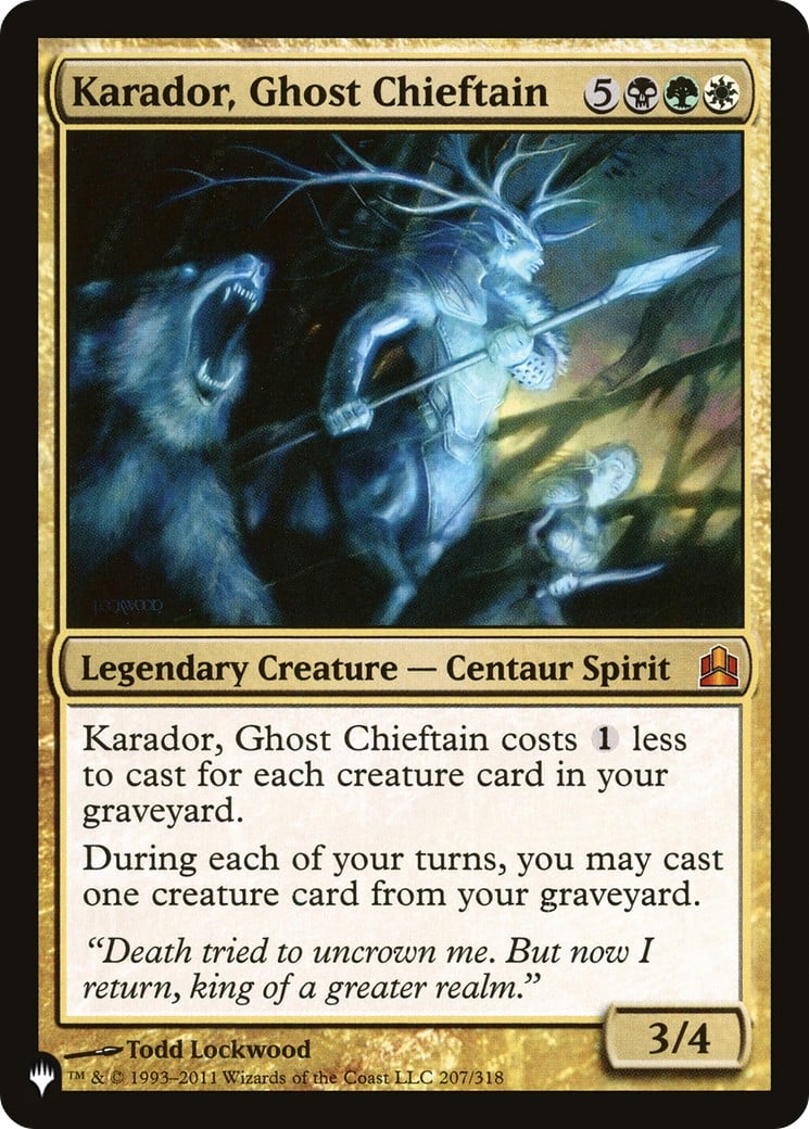 Karador, Ghost Chieftain - Image 1