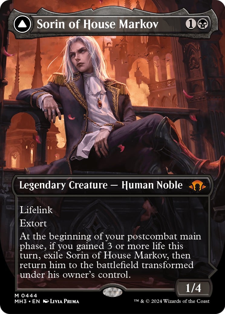 Sorin of House Markov // Sorin, Ravenous Neonate - Image 1