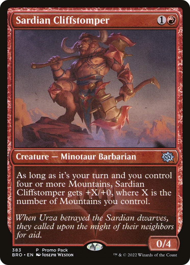 Sardian Cliffstomper - Image 1