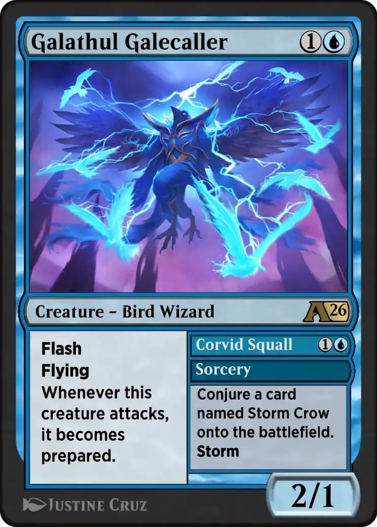 Galathul Galecaller // Corvid Squall - Image 1