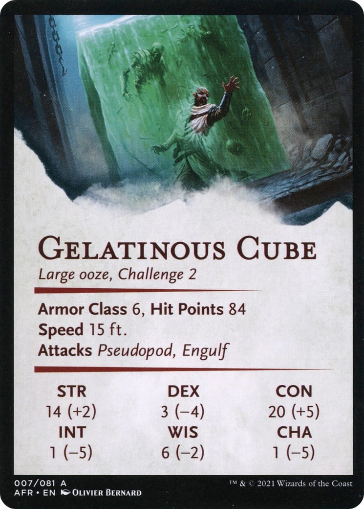 Gelatinous Cube // Gelatinous Cube thumbnail 2
