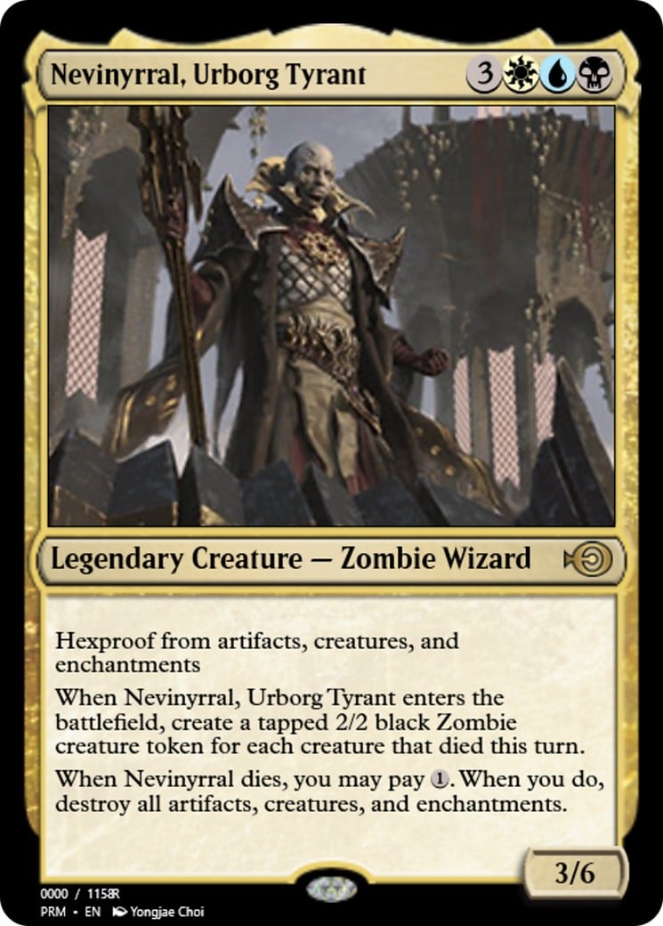 Nevinyrral, Urborg Tyrant - Image 1