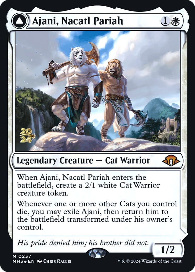 Ajani, Nacatl Pariah // Ajani, Nacatl Avenger - Image 1