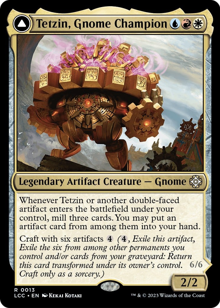 Tetzin, Gnome Champion // The Golden-Gear Colossus - Image 1