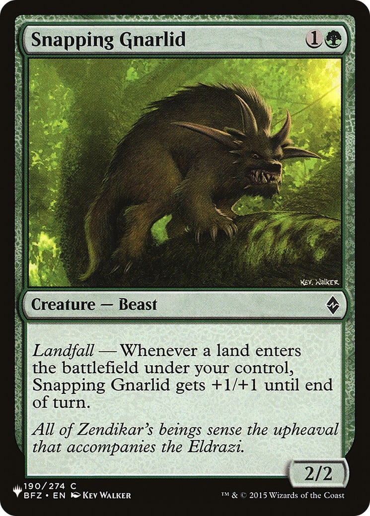 Snapping Gnarlid - Image 1