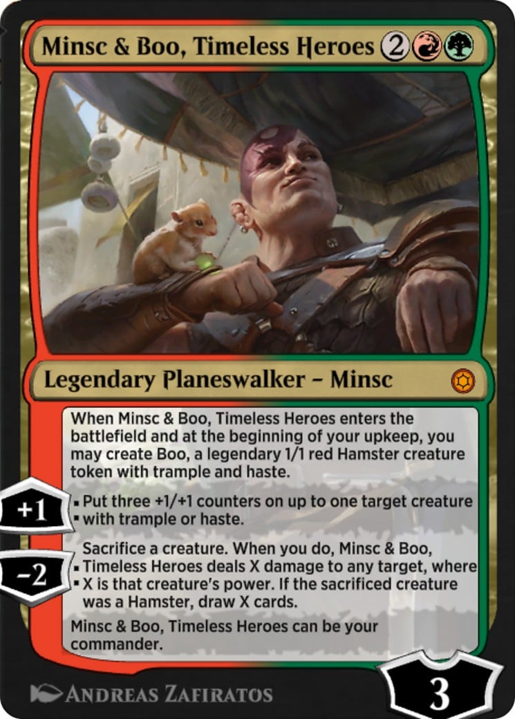 Minsc & Boo, Timeless Heroes - Image 1