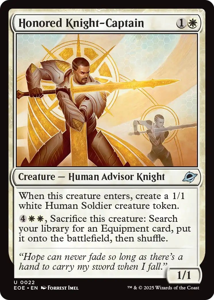 Honored Knight-Captain - Image 1