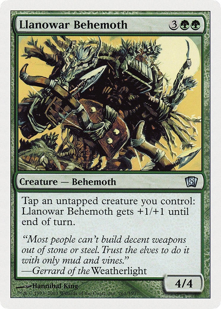 Llanowar Behemoth - Image 1