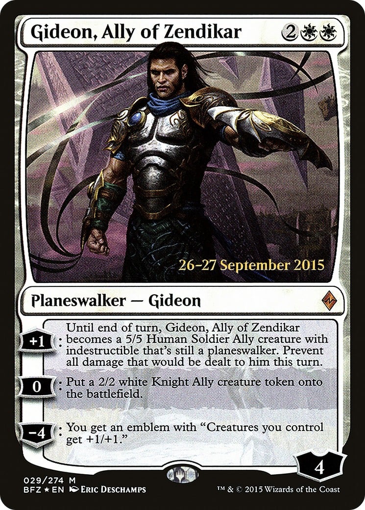 Gideon, Ally of Zendikar - Image 1