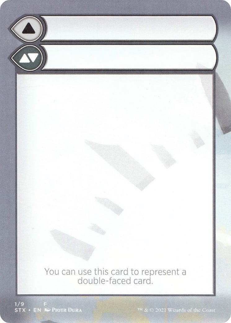 Double-Faced Substitute Card - Image 1
