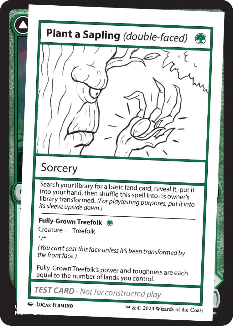 Plant a Sapling // Fully-Grown Treefolk - Image 1