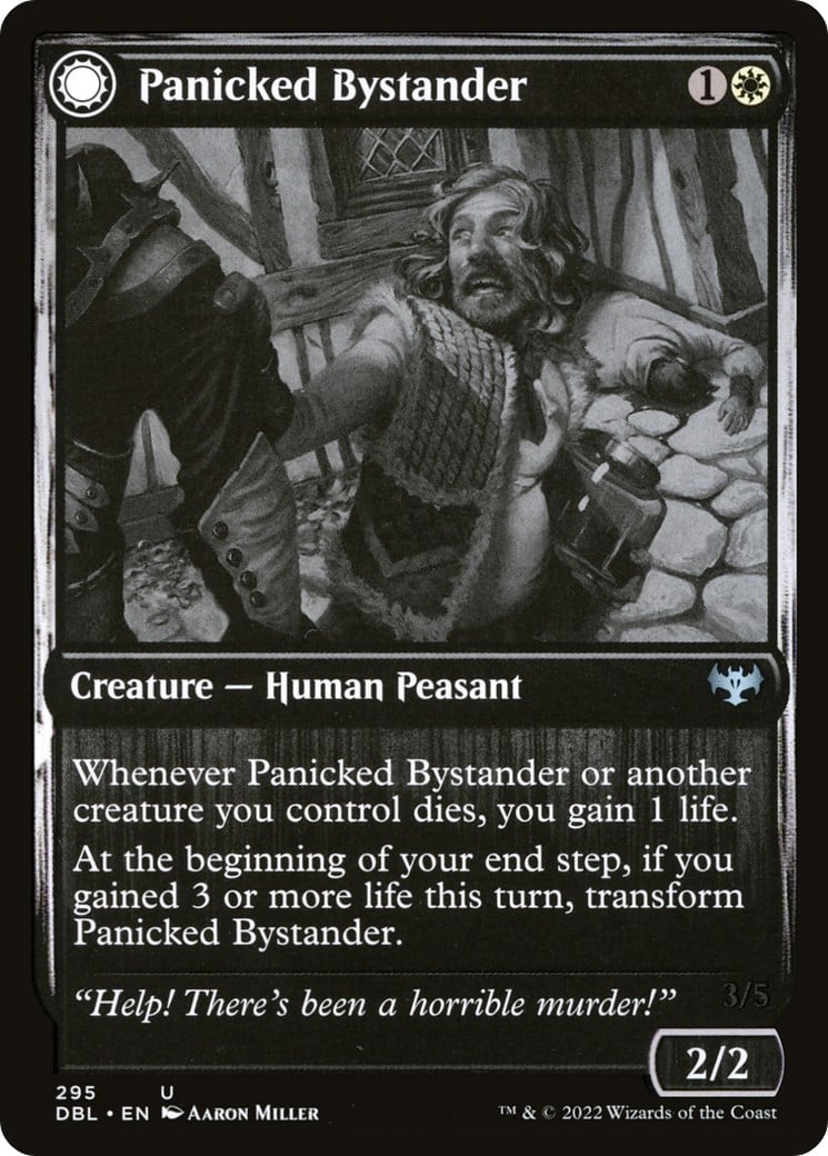 Panicked Bystander // Cackling Culprit - Image 1