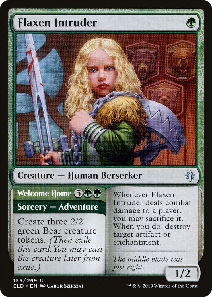 Flaxen Intruder // Welcome Home - Image 1