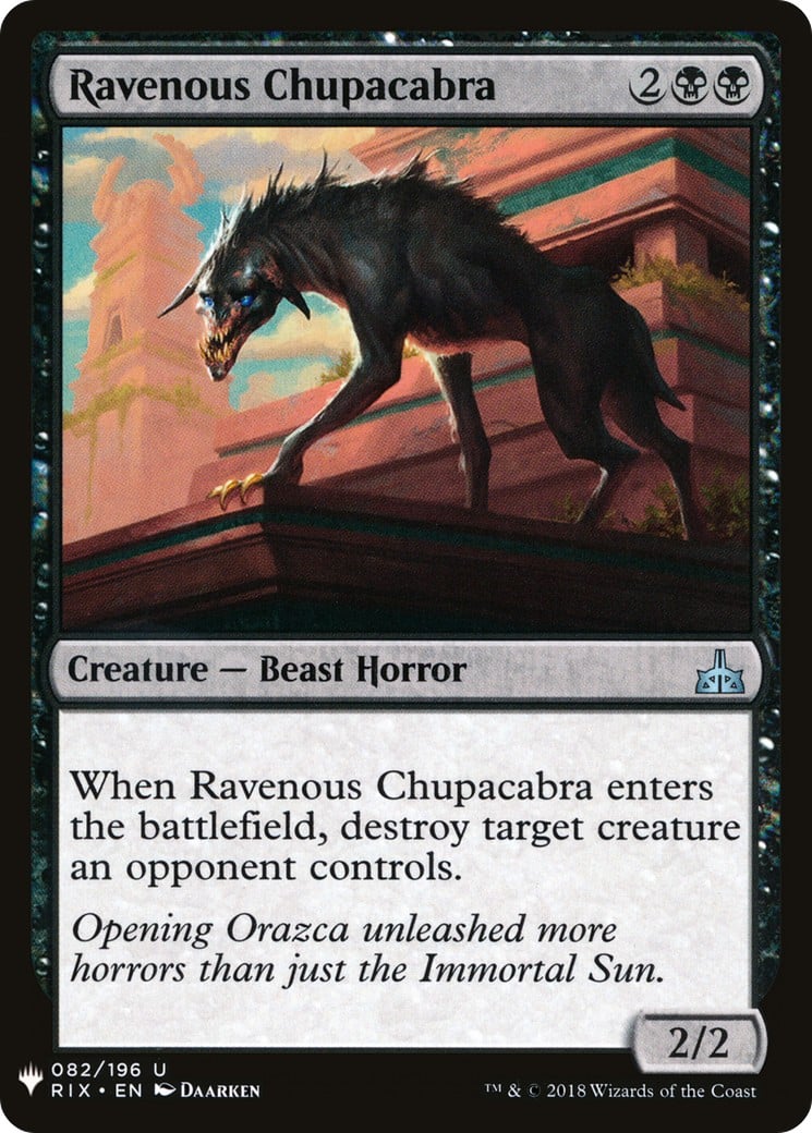 Ravenous Chupacabra - Image 1