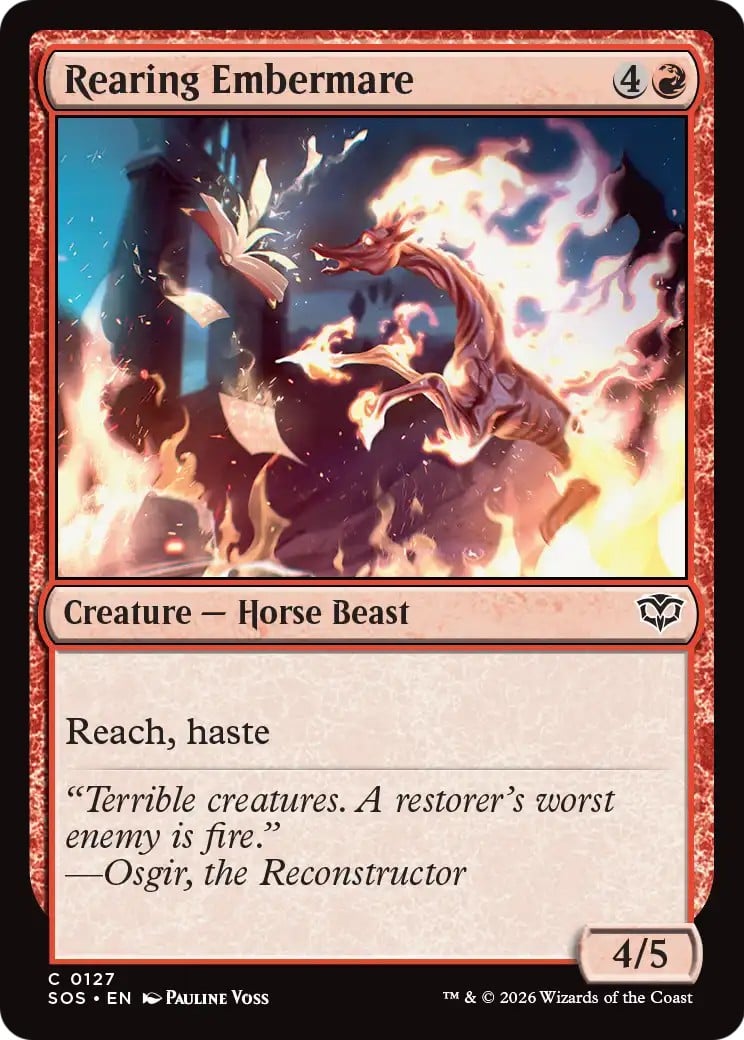Rearing Embermare - Image 1