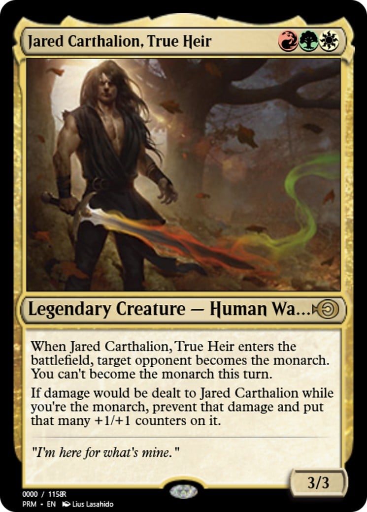 Jared Carthalion, True Heir - Image 1