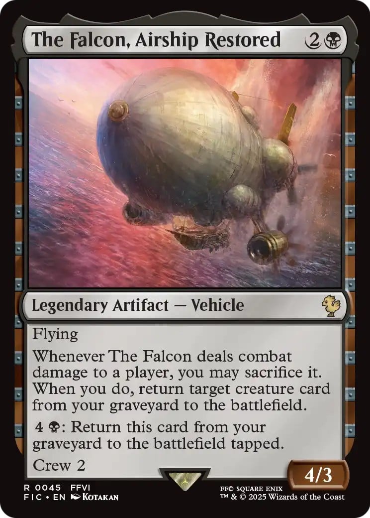 The Falcon, Airship Restored - Image 1