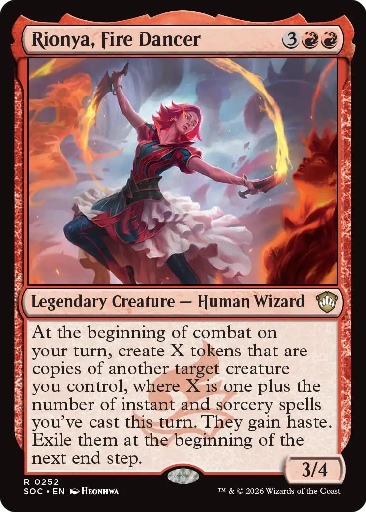 Rionya, Fire Dancer - Image 1