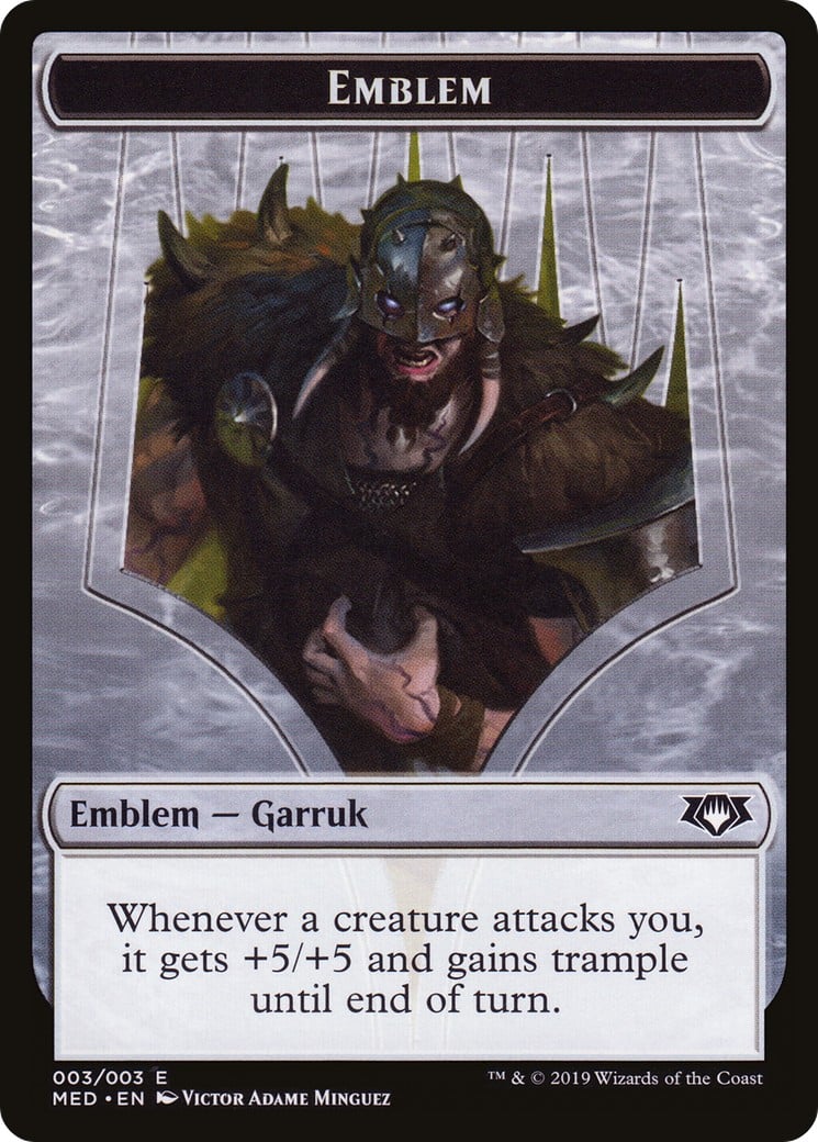 Garruk, Apex Predator Emblem - Image 1