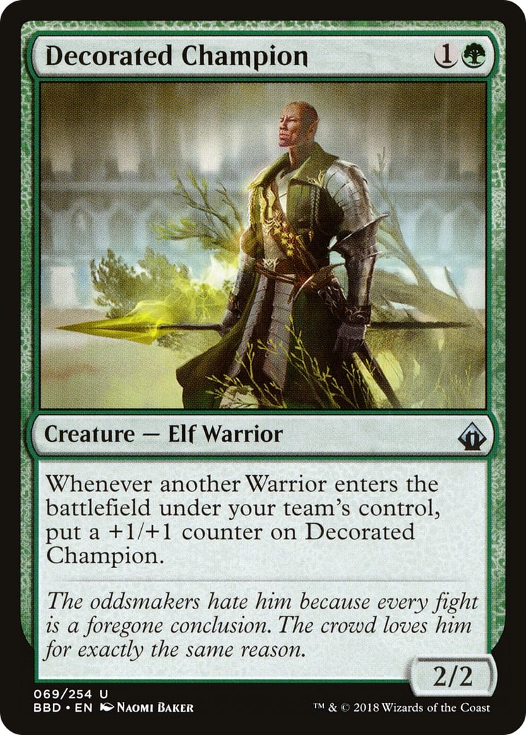 Decorated Champion - Image 1