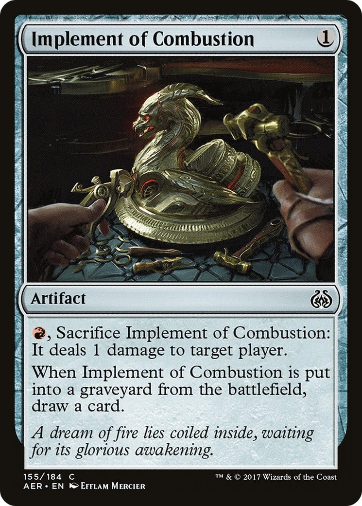 Implement of Combustion - Image 1