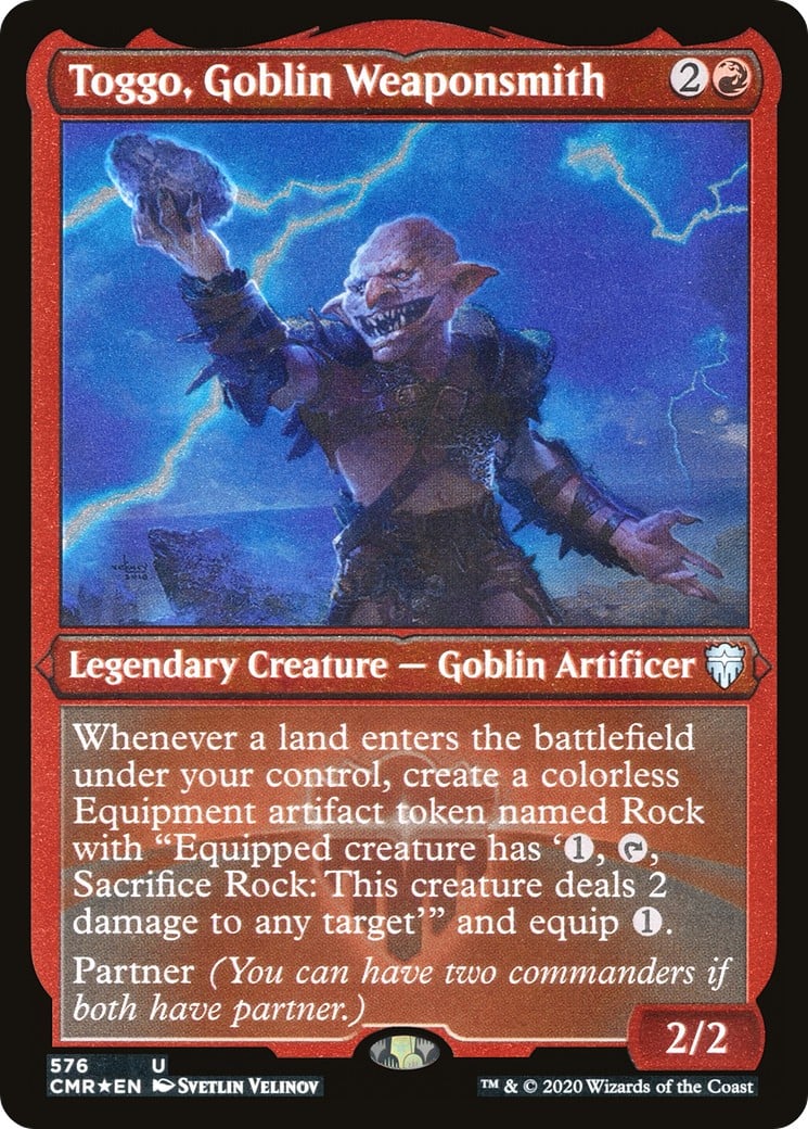 Toggo, Goblin Weaponsmith - Image 1