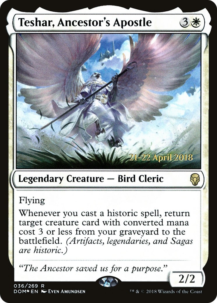 Teshar, Ancestor's Apostle - Image 1