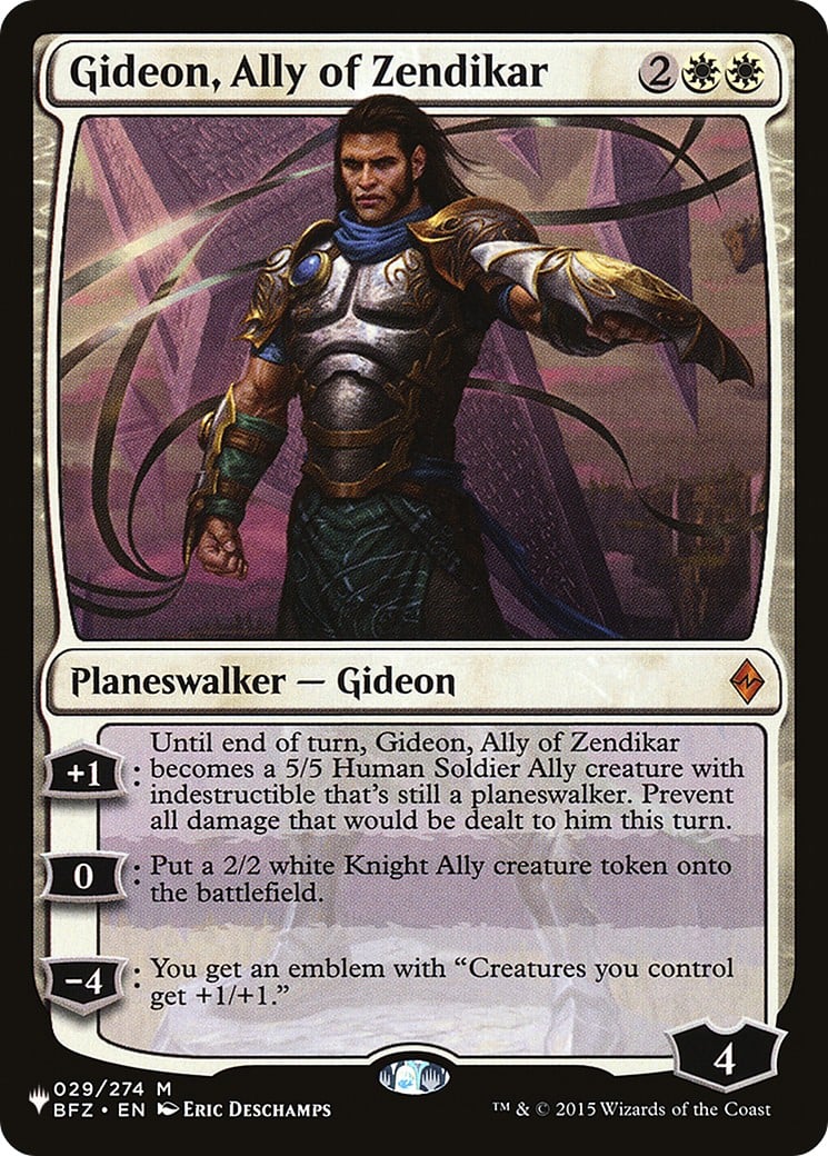 Gideon, Ally of Zendikar - Image 1