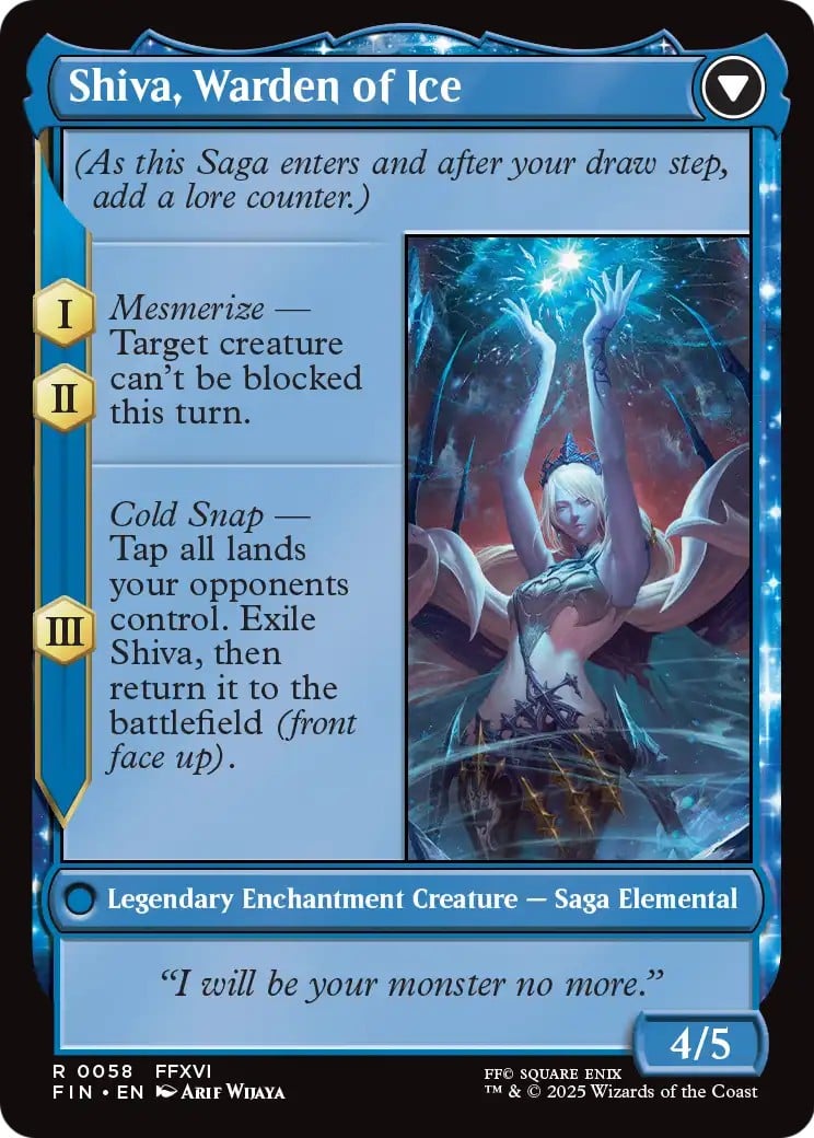 Jill, Shiva's Dominant // Shiva, Warden of Ice thumbnail 2