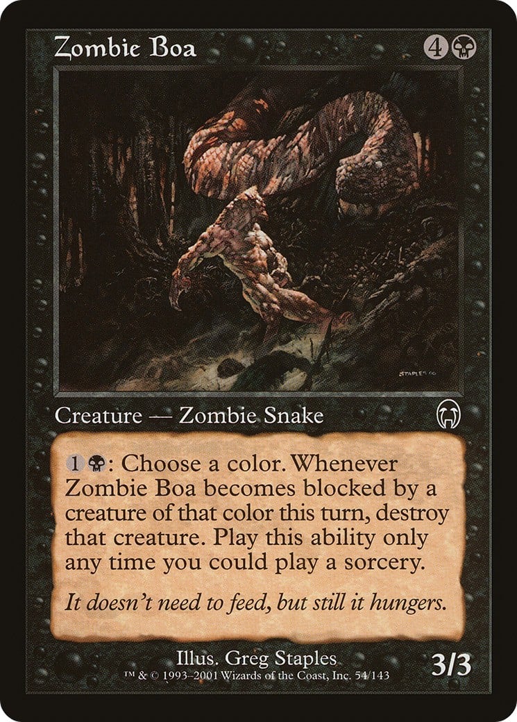 Zombie Boa - Image 1