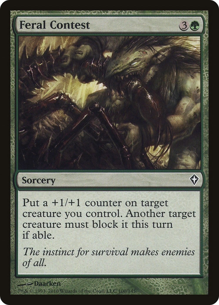 Feral Contest - Image 1