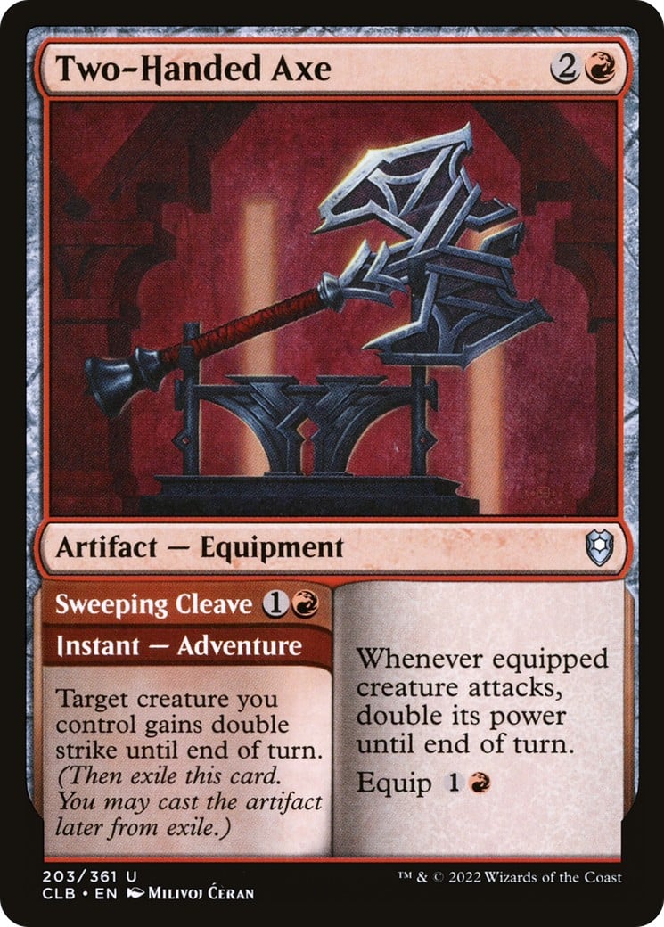 Two-Handed Axe // Sweeping Cleave - Image 1