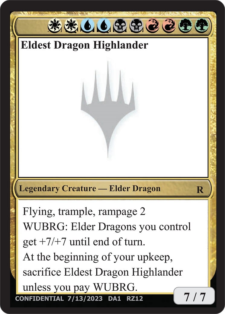 Eldest Dragon Highlander - Image 1