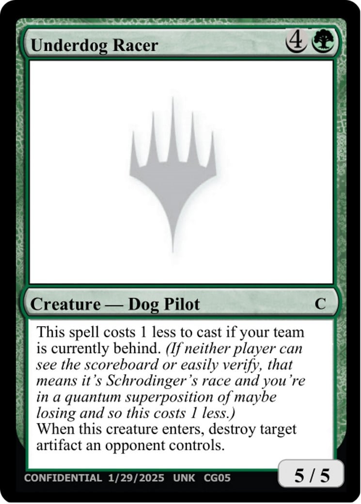 Underdog Racer - Image 1